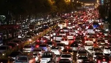 ترافیک پرحجم در محور تهران- مشهد