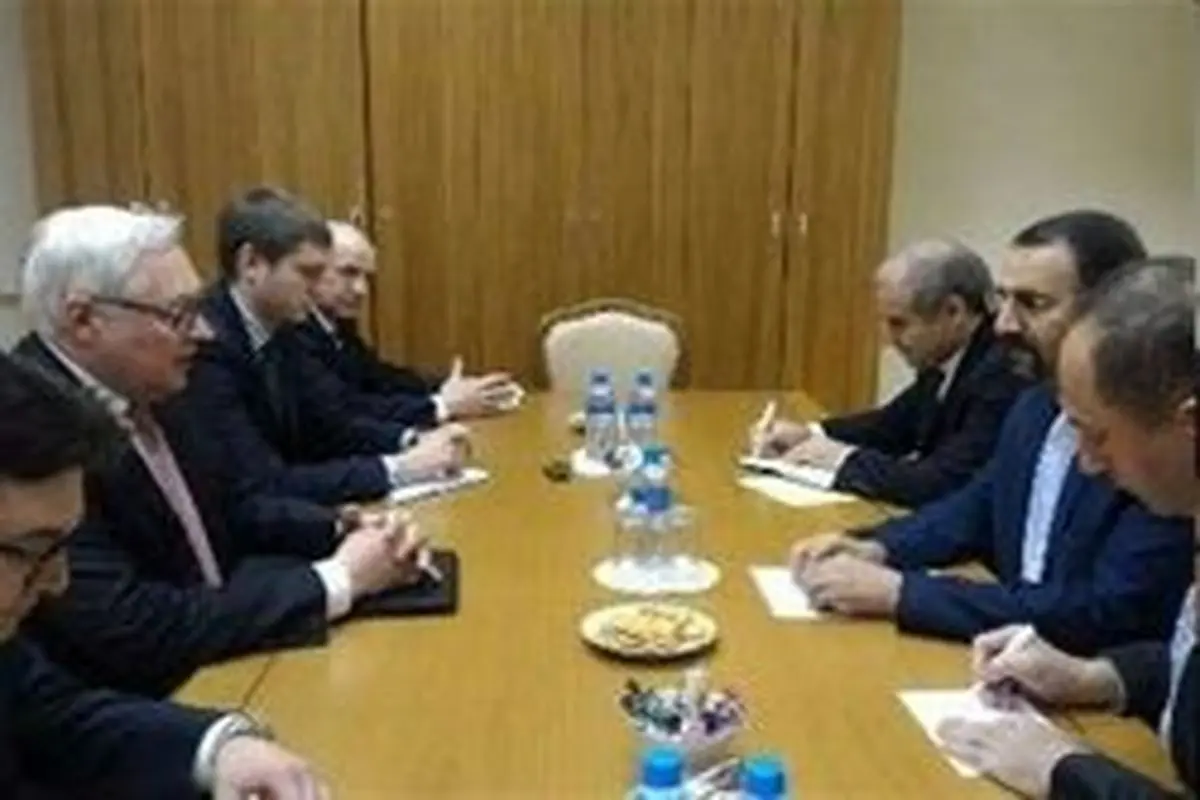 رایزنیِ برجامی ریابکوف و سفیر ایران در مسکو