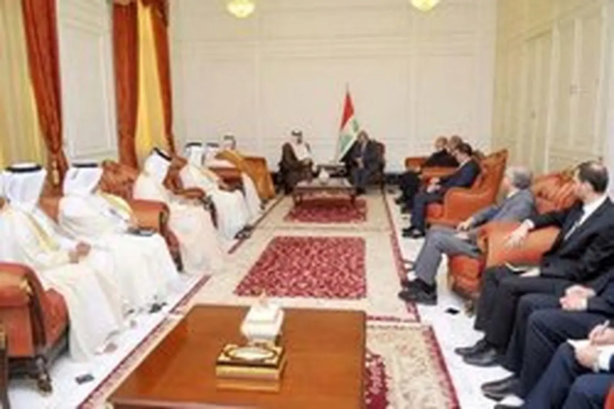 دیدار وزیر خارجه قطر با مقامات عراقی