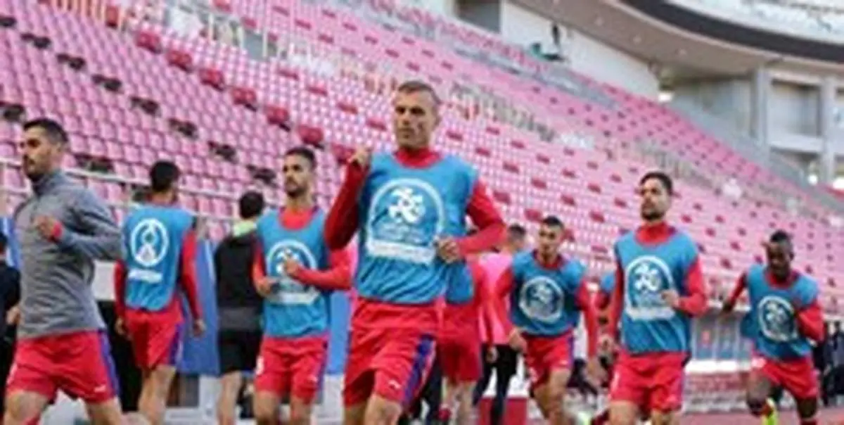 پرسپولیس آخرین تمرین خود را در دبی برگزار کرد