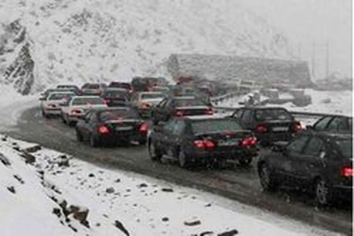 ترافیک سنگین در جاده‌های البرز