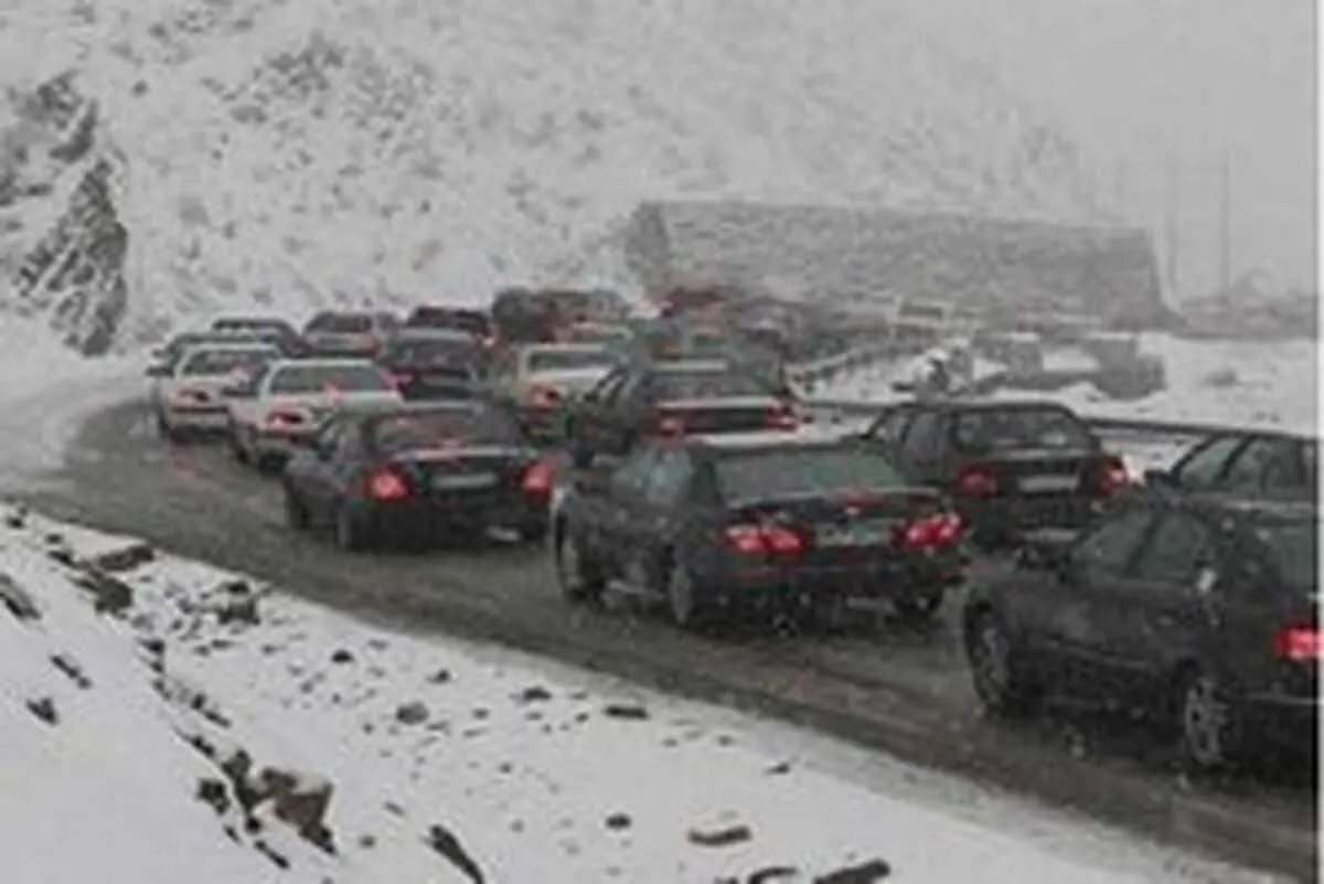 ترافیک سنگین در جاده‌های البرز