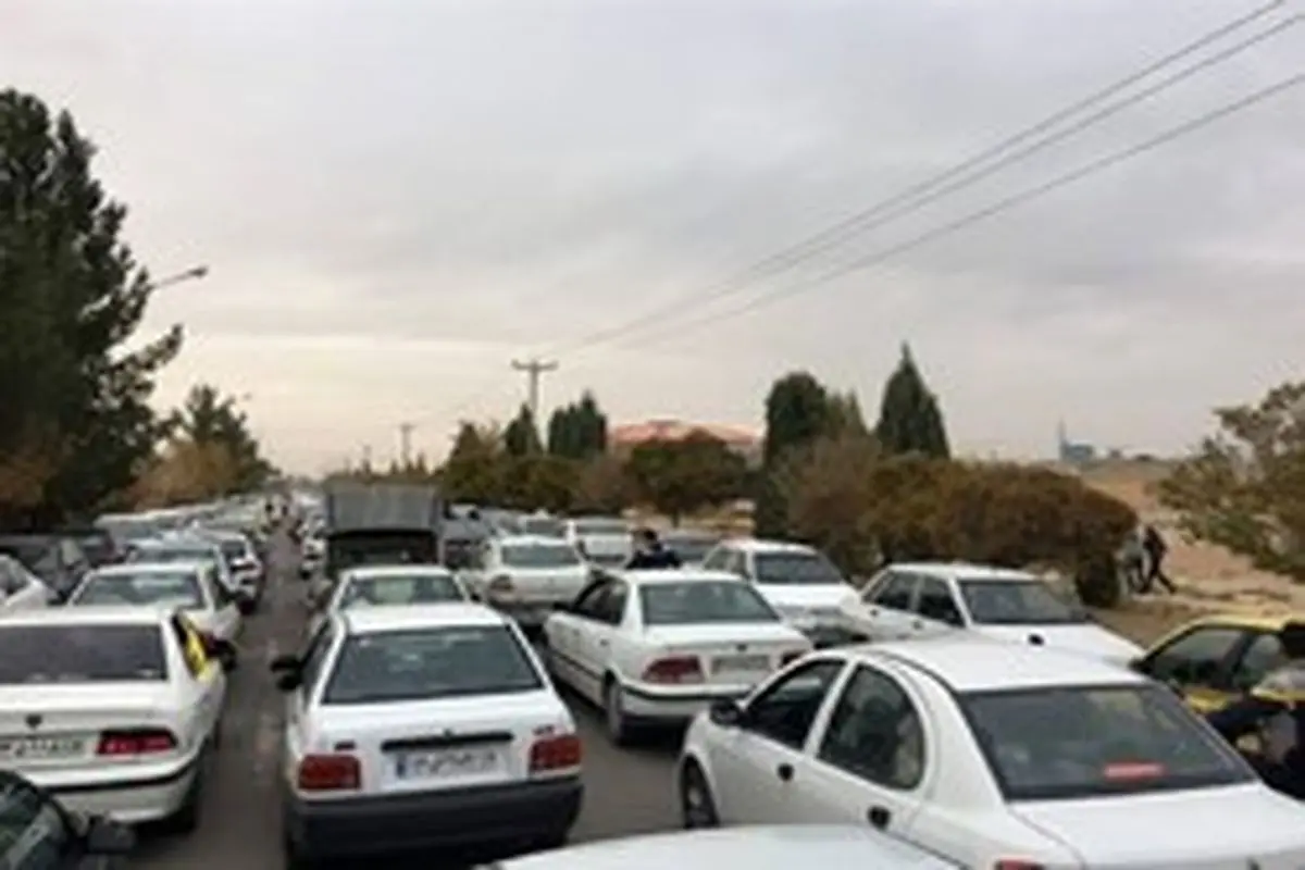 ترافیک بسیار سنگین در محور مشهد - ساری - تهران