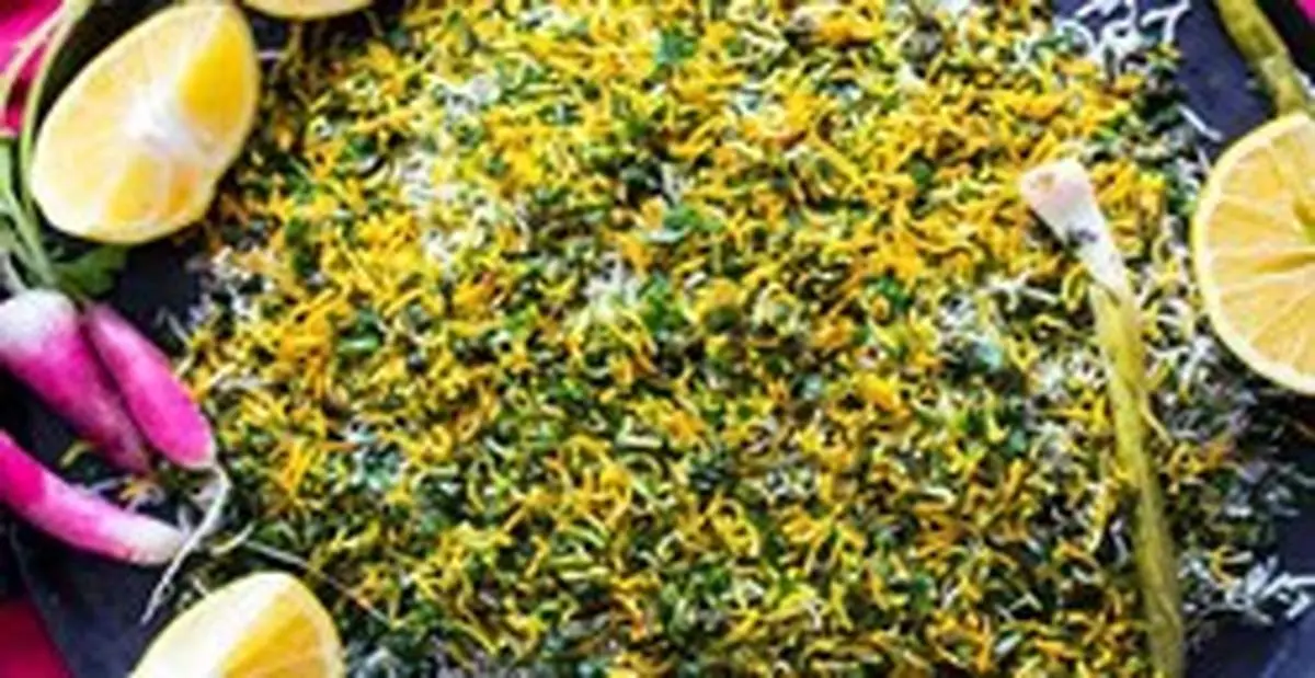 طرز تهیه سبزی پلو با گوشت
