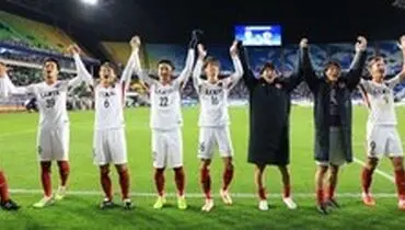 هواداران پرسپولیس بازیکنان کاشیما راتشویق کردند
