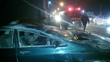 واژگونی پراید در جاده نکا ۲ زخمی داشت