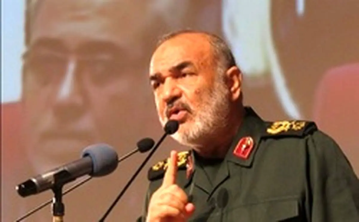 واکنش سردار سلامی به سخنان توهین‌آمیز وزیر آمریکایی