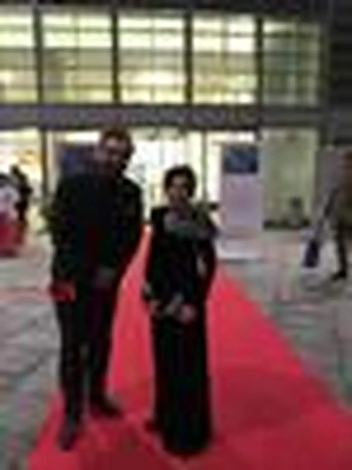 تصاویر فرناز امینی در جشنواره فیلم های ورزشی میلان