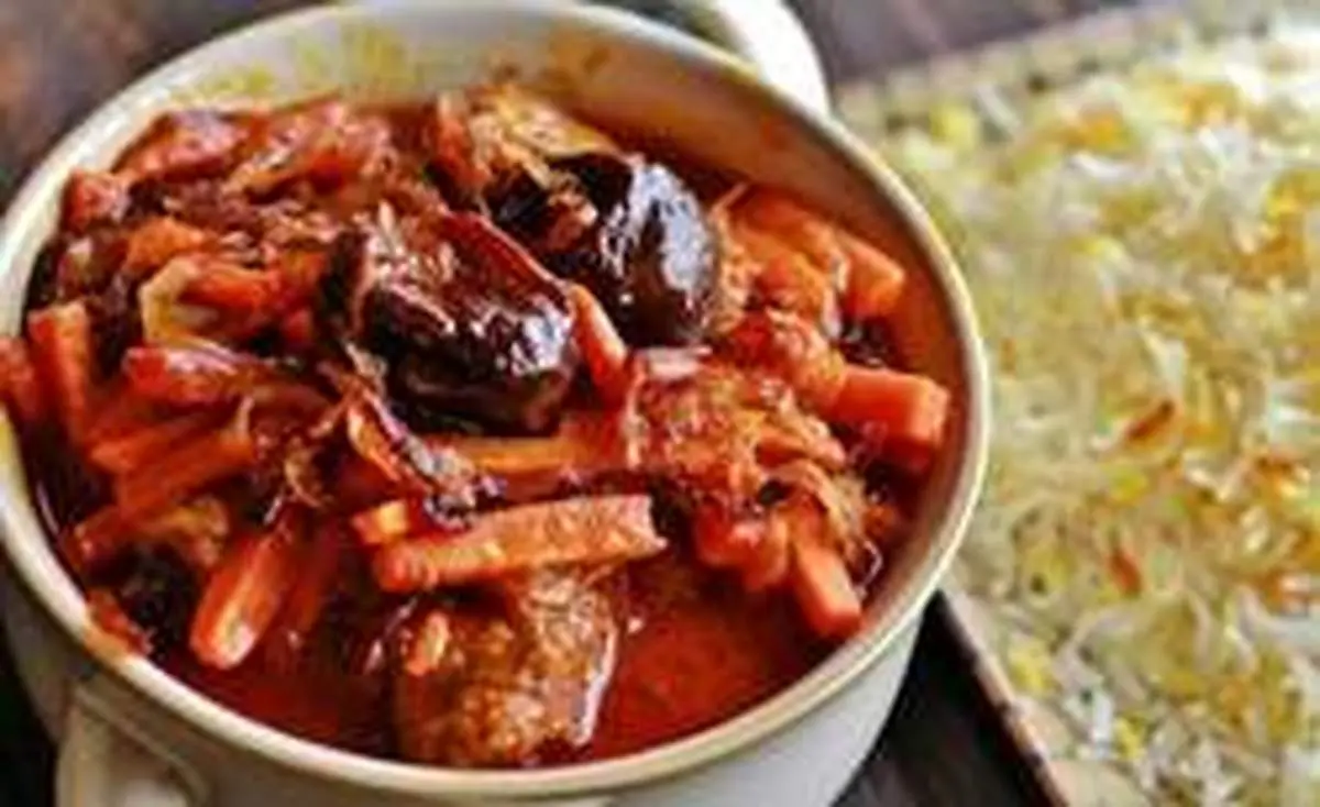 طرز تهیه خورش آلو با هویج