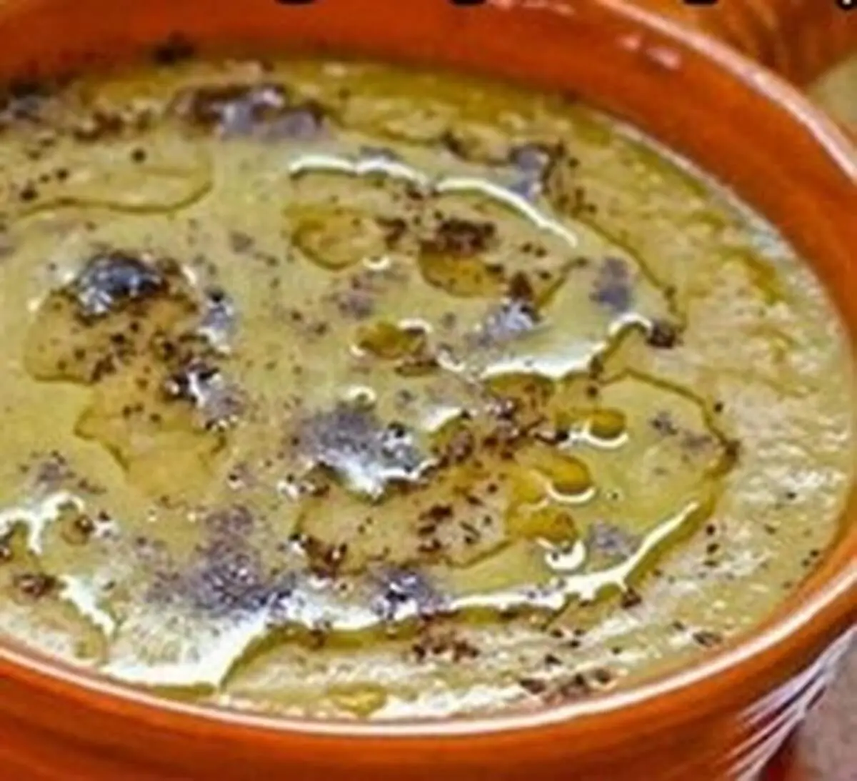 طرز تهیه سوپ نخود مدیترانه ای