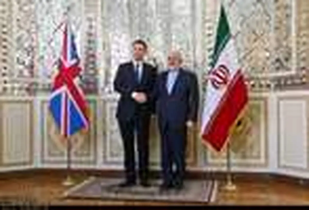 دیدار وزیر خارجه انگلیس با ظریف