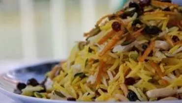 طرز تهیه شیرین پلو