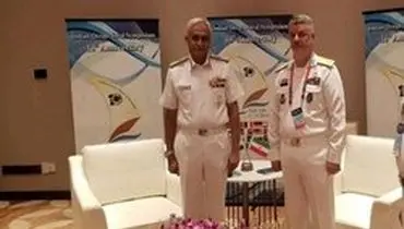 دیدار فرماندهان نیروی دریایی ایران و هند
