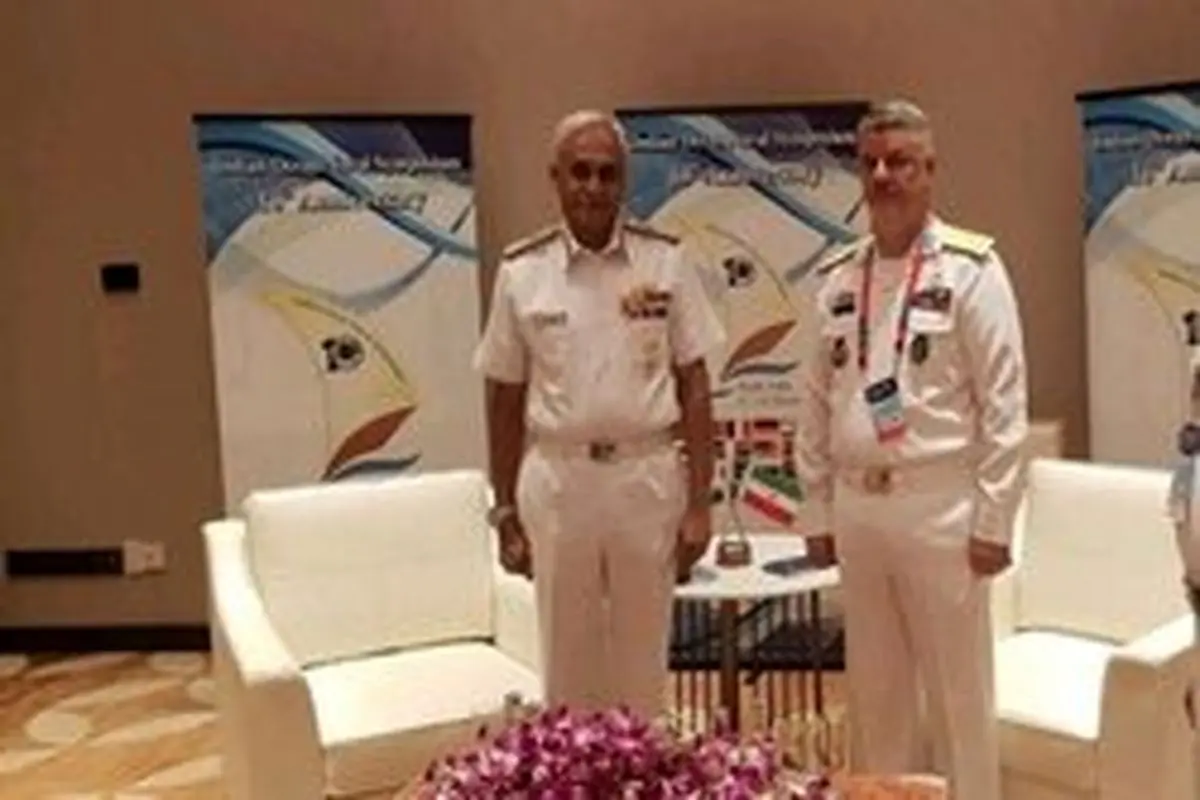 دیدار فرماندهان نیروی دریایی ایران و هند