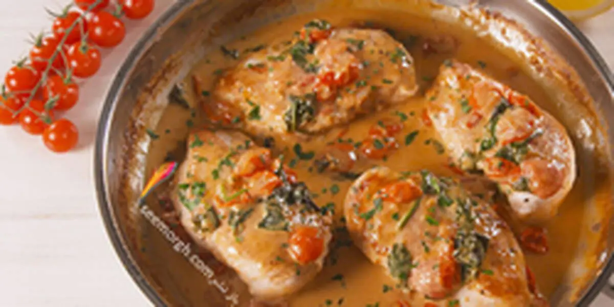 خوراک مرغ و مایونز فرانسوی