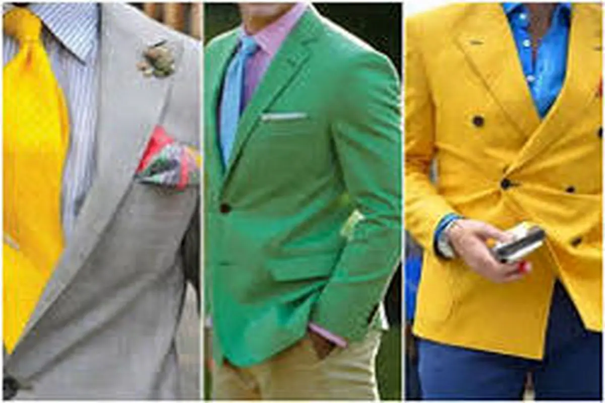ترکیب رنگ‌های جذاب برای لباس آقایان