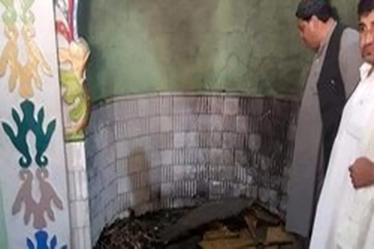 تصاویری از انفجار یک بمب در مسجد بلوچستان پاکستان