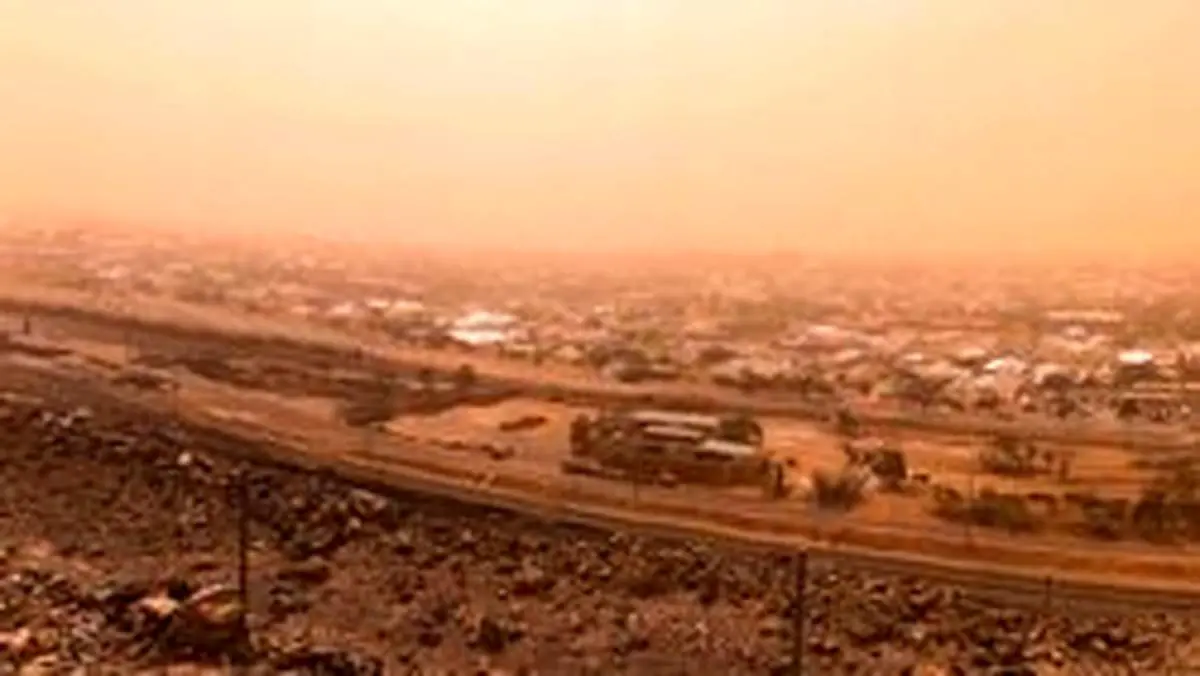 طوفان شن در استرالیا