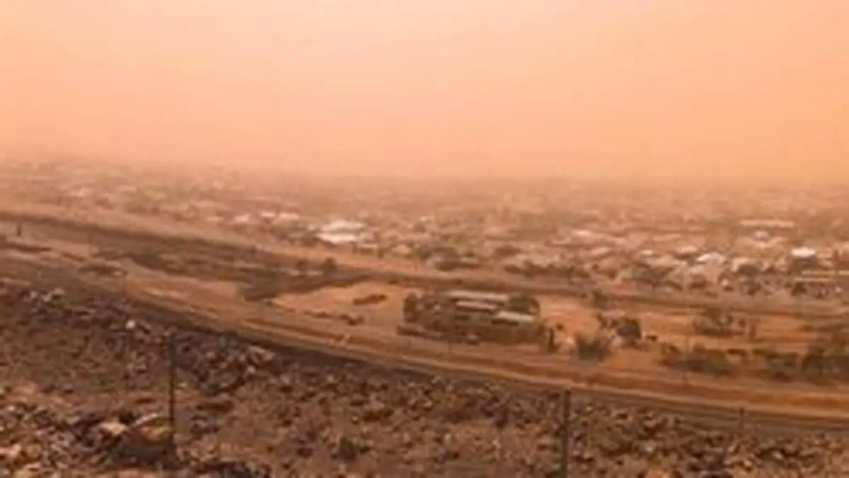 طوفان شن در استرالیا