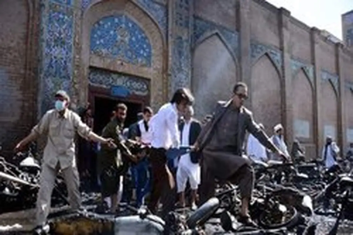 انفجار در مسجدی در افغانستان با ۴۵ کشته و زخمی