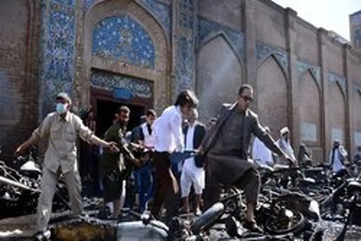 انفجار در مسجدی در افغانستان با ۴۵ کشته و زخمی