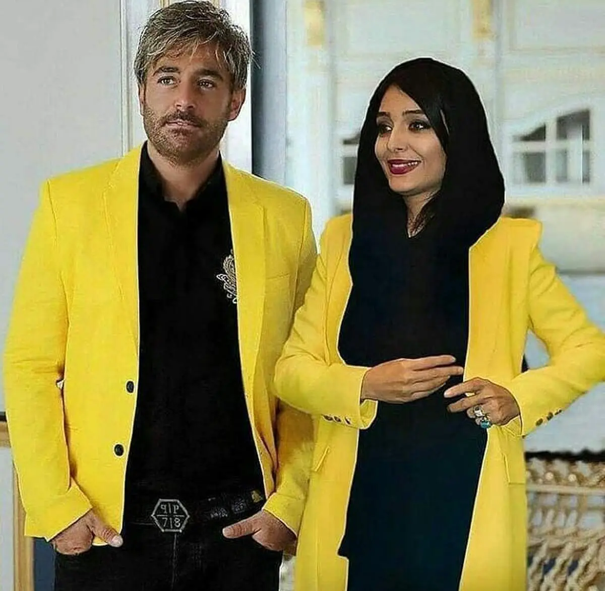 ساره بیات و محمدرضا گلزار