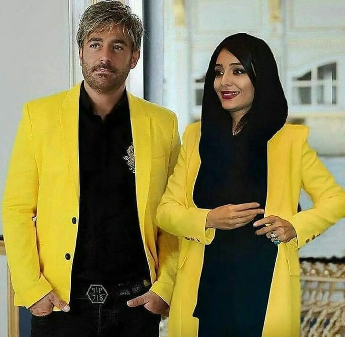 ساره بیات و محمدرضا گلزار