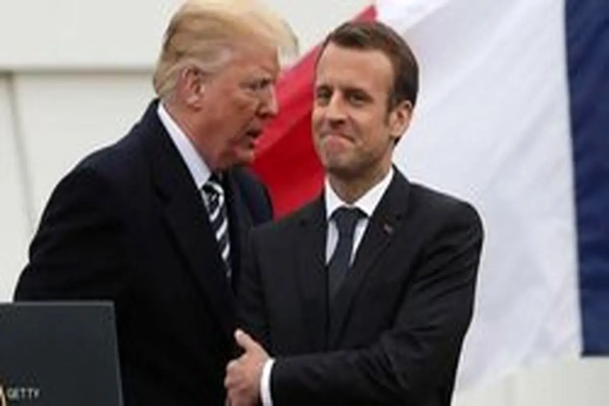 کنایه ترامپ به ماکرون به دلیل اعتراضات فرانسوی‌ها