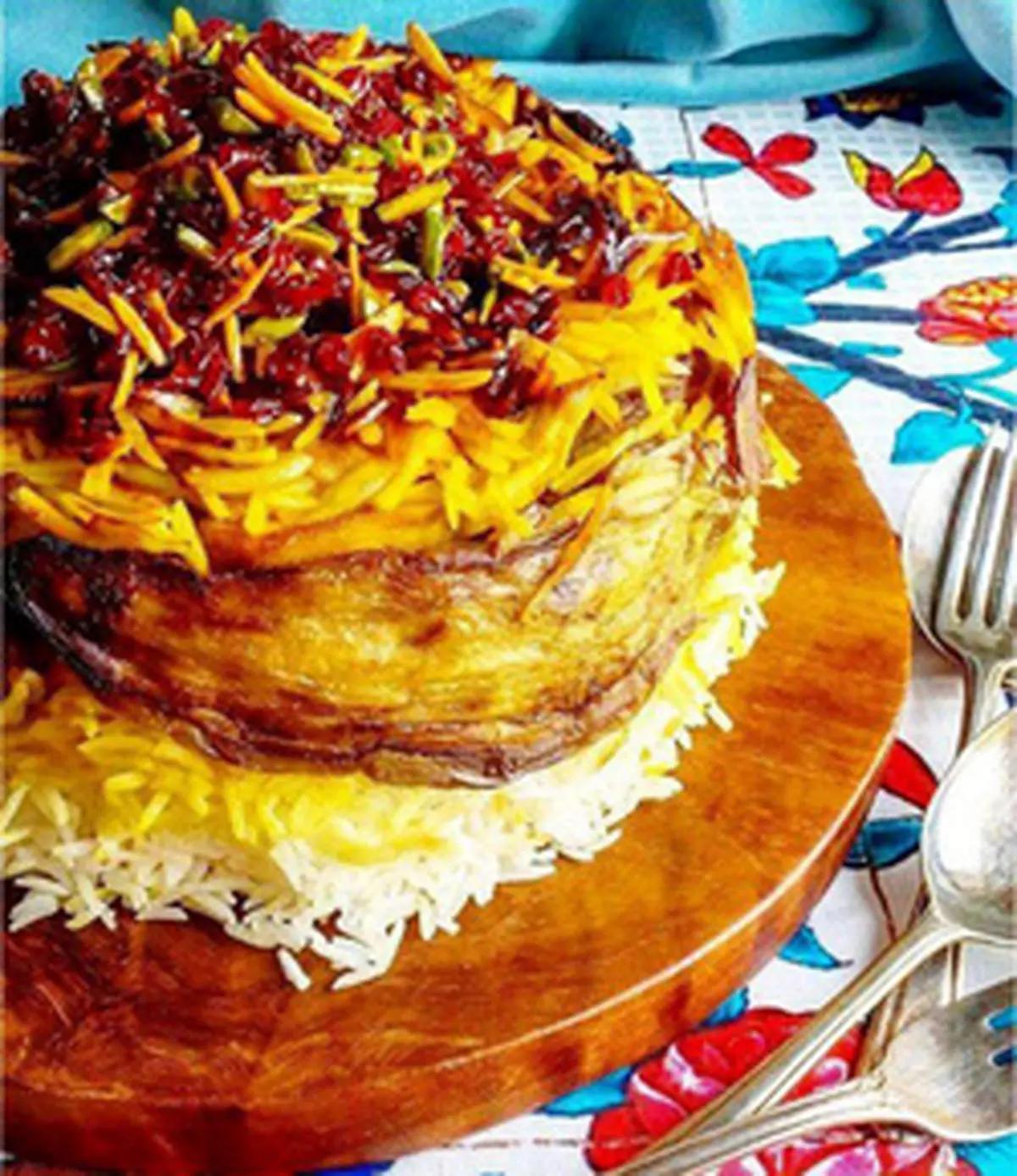 طرز تهیه بادمجان پلو قزوینی