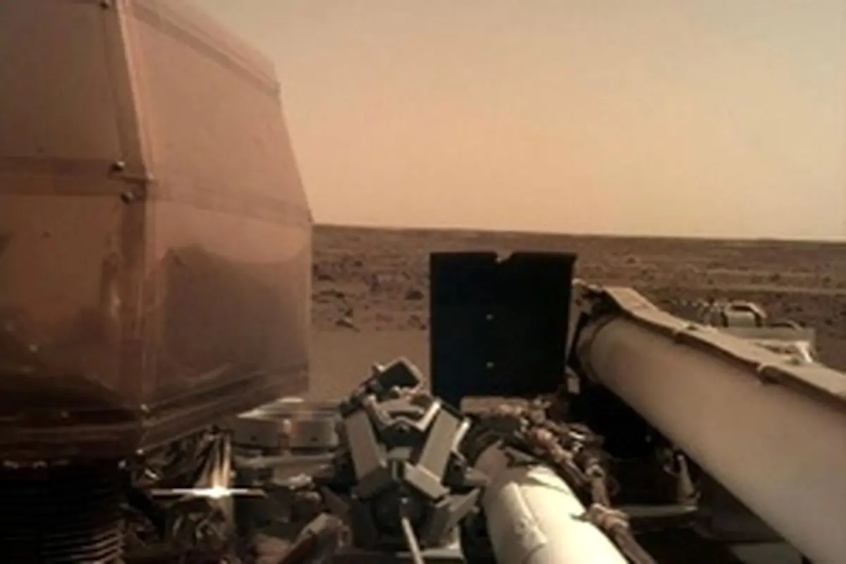 اولین تصویر از سیاره مریخ دریافت شد