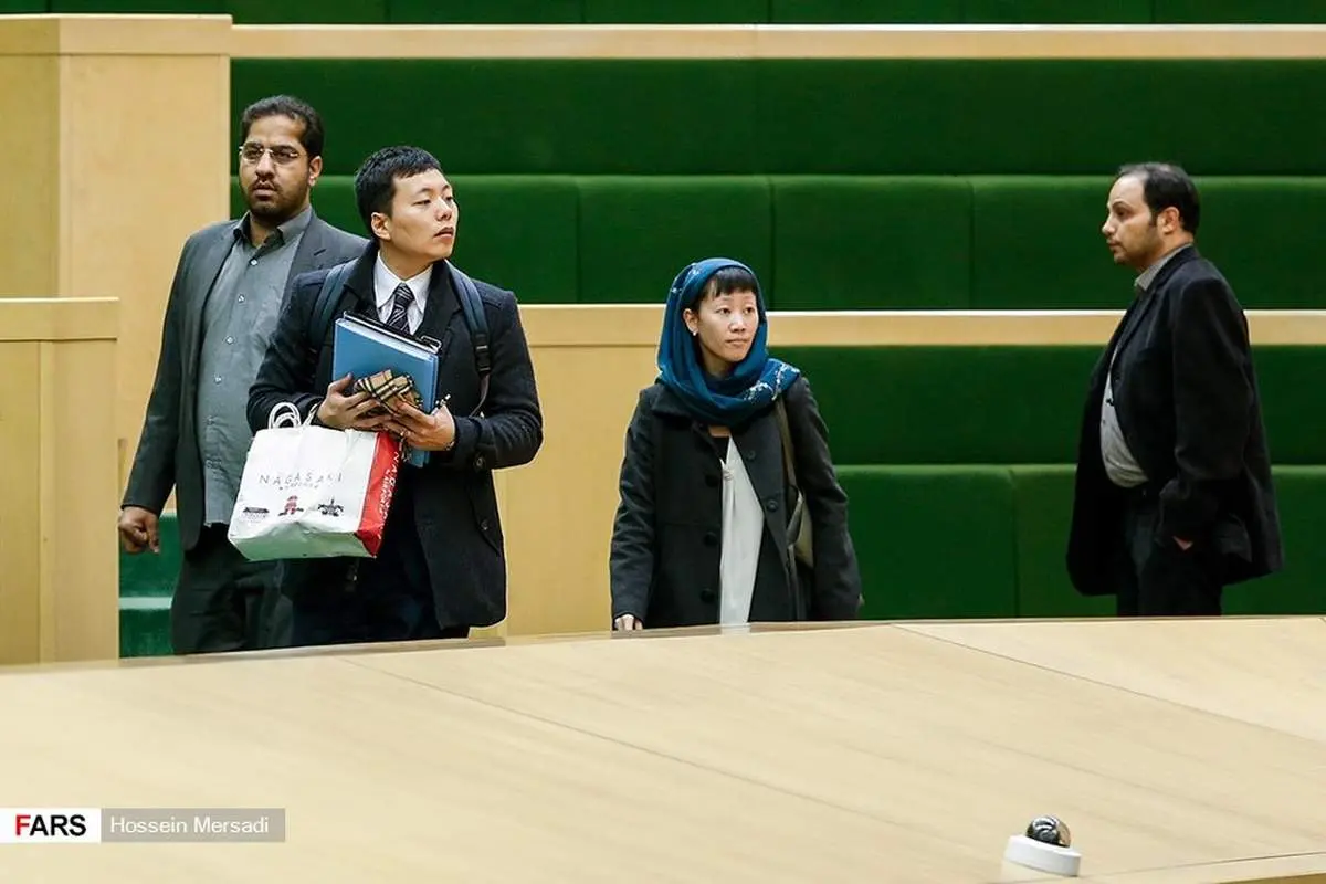مهمانان خارجی در جلسه امروز مجلس +عکس