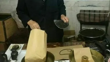 مغازه‌داری که حساب و کتاب سرش می‌شود +عکس