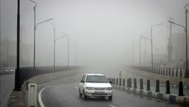 مه گرفتگی شدید در محور‌های دهلران