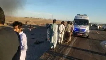 حریق خودرو جان سرنشینان را گرفت +تصاویر
