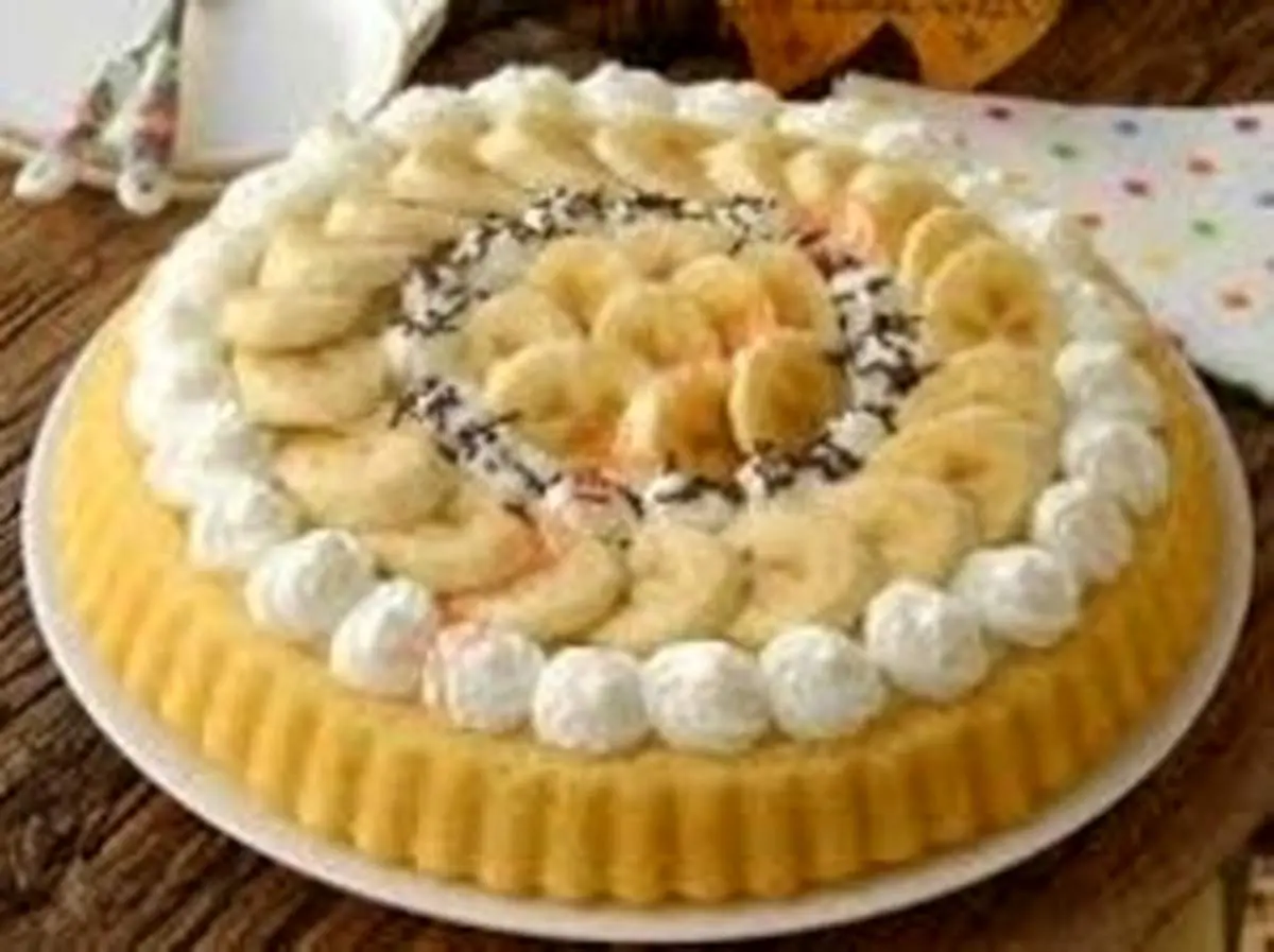 آموزش تهیه تارت موز
