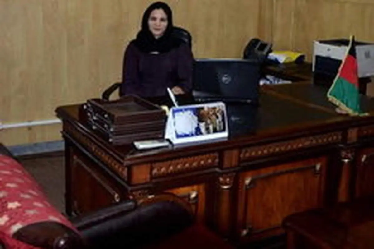 انتصاب یک زن به عنوان معاون وزیر کشور افغانستان