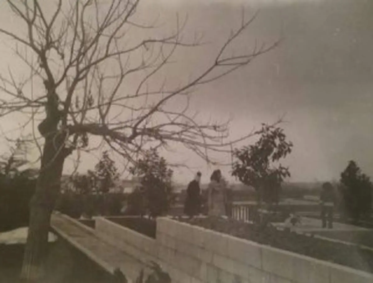 تصویری از پارک ساعی در دهه ۲۰