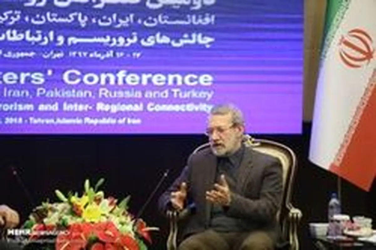 درخواست علی لاریجانی از رئیس مجلس پاکستان