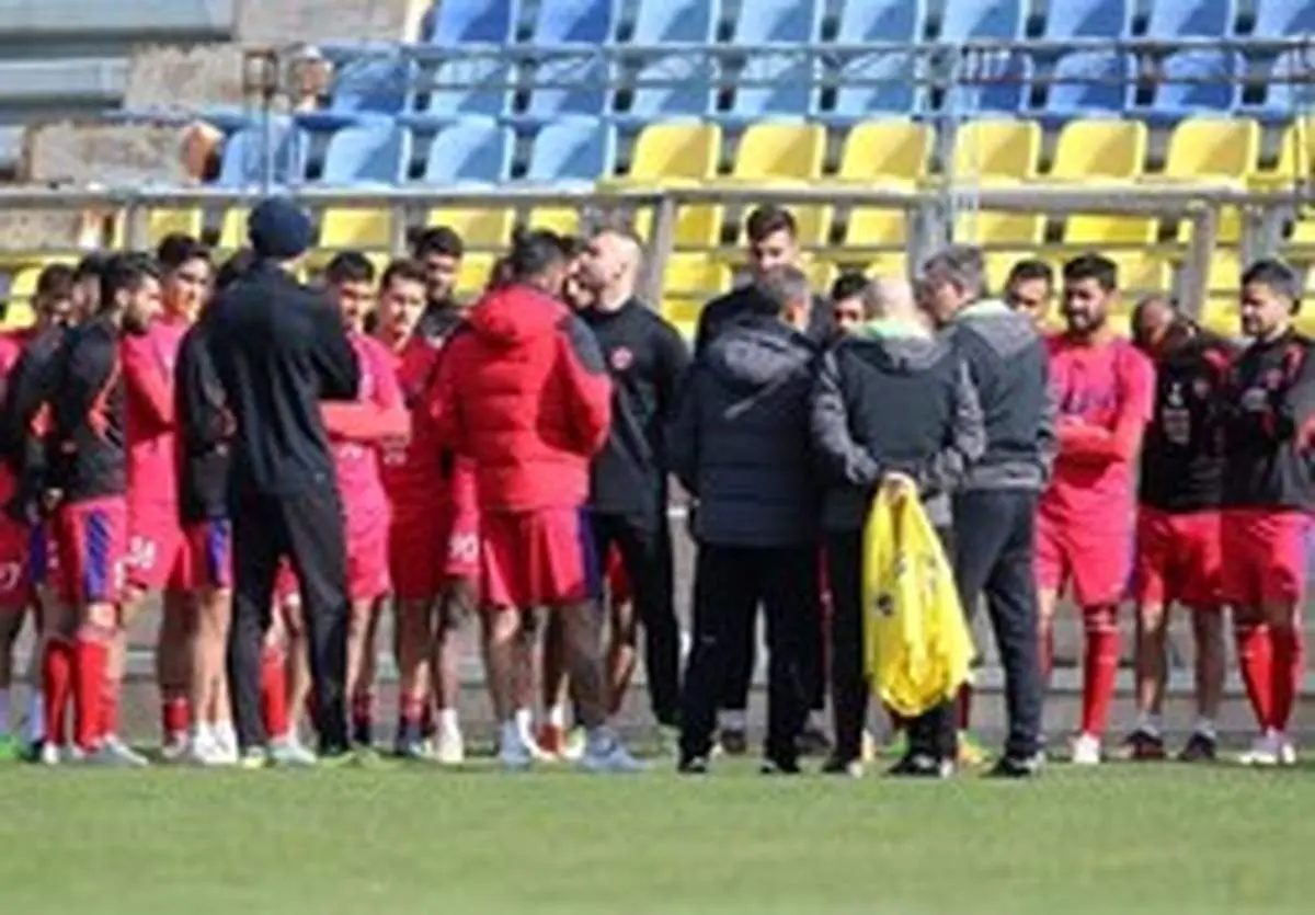 تصمیم عجیب برانکو در مورد تمرینات پرسپولیس