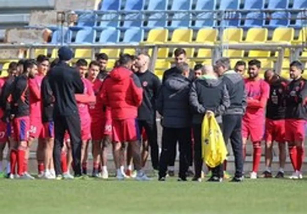 تصمیم عجیب برانکو در مورد تمرینات پرسپولیس