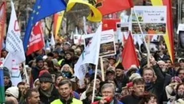 اعتراض جلیقه زردها به مجارستان هم سرایت کرد