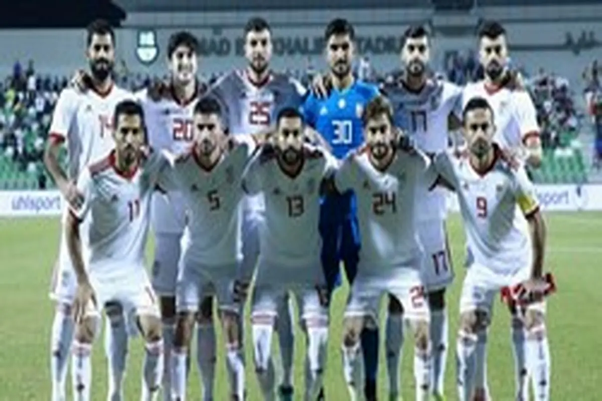 تیم ملی فوتبال ایران در رده ۲۹ جهان ایستاد