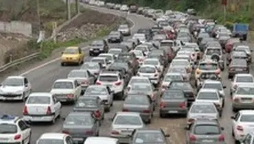 ترافیک نیمه‌سنگین در ورودی محور‌های شمال
