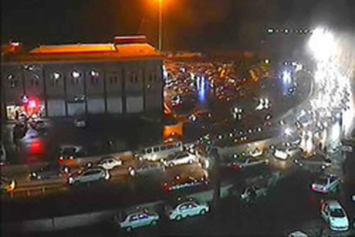 ترافیک سنگین در جاده هراز