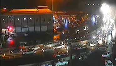 ترافیک سنگین در جاده هراز