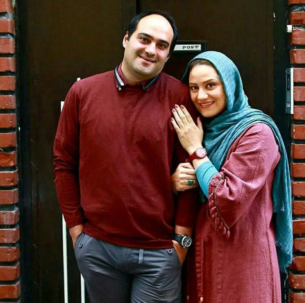 شبنم مقدمی و برادرش