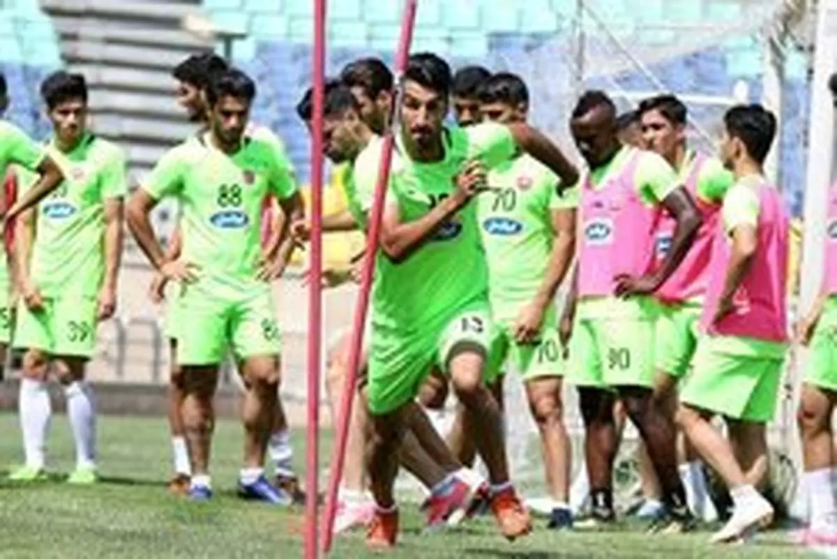 ماهینی در تمرین حاضر شد