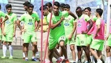 ماهینی در تمرین حاضر شد