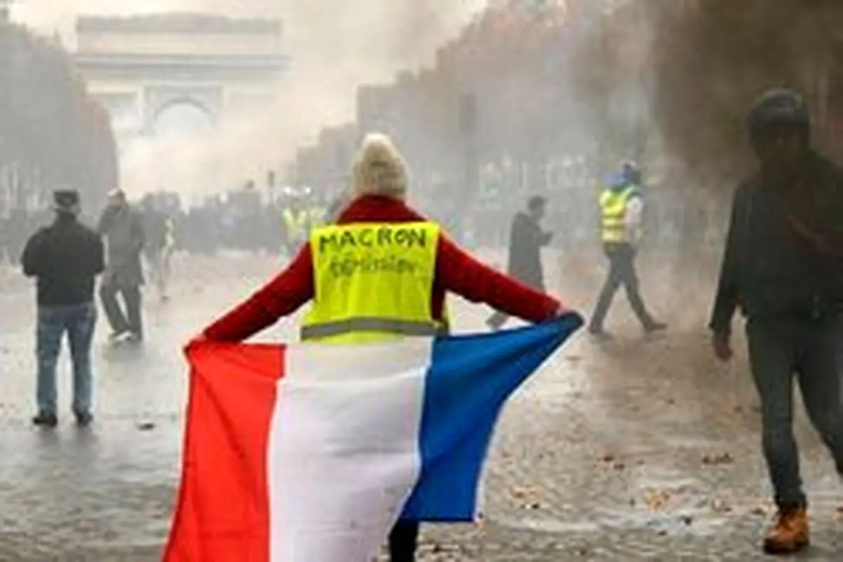 تسخیر دوباره پاریس توسط جلیقه زردها