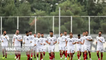 دیدار دوستانه تیم ملی فوتبال ایران با فلسطین